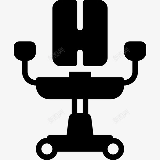 办公椅家具59填充物图标svg_新图网 https://ixintu.com 办公椅 填充物 家具59
