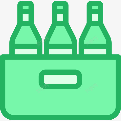 啤酒24号酒吧线形绿色图标svg_新图网 https://ixintu.com 24号酒吧 啤酒 线形绿色