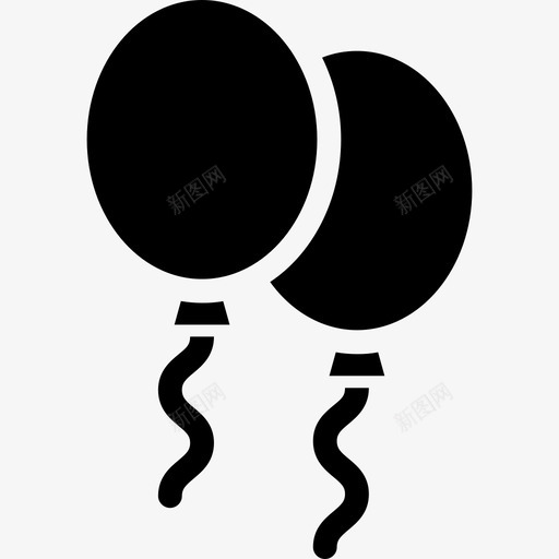 气球庆祝活动8实心图标svg_新图网 https://ixintu.com 实心 庆祝活动8 气球