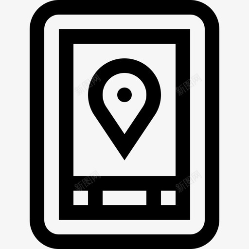Gps通信22线性图标svg_新图网 https://ixintu.com Gps 线性 通信22