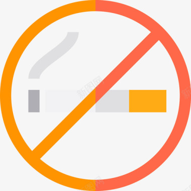 禁止吸烟旅行39公寓图标图标