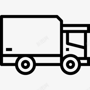卡车运输62直线图标图标