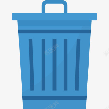 垃圾桶清洁室图标图标