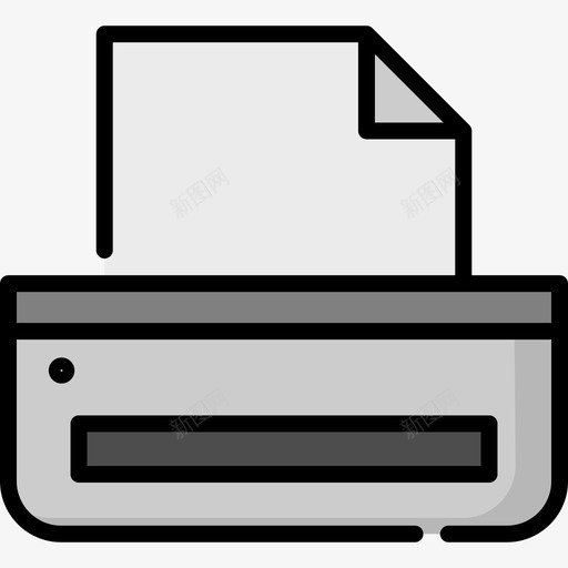 打印机工具24线颜色图标svg_新图网 https://ixintu.com 打印机 线颜色 设计工具24