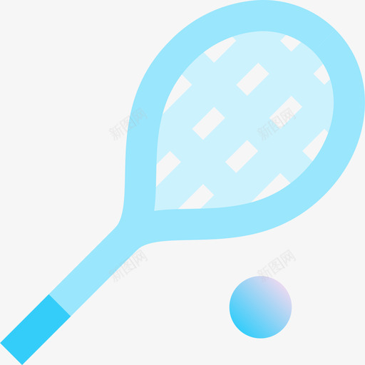 网球运动39蓝色图标svg_新图网 https://ixintu.com 网球 蓝色 运动39