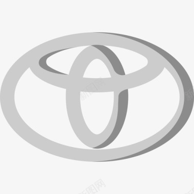 丰田交通标志3扁平图标图标