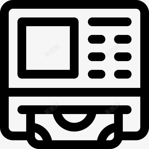 Atm金融41直拨图标svg_新图网 https://ixintu.com Atm 直拨 金融41