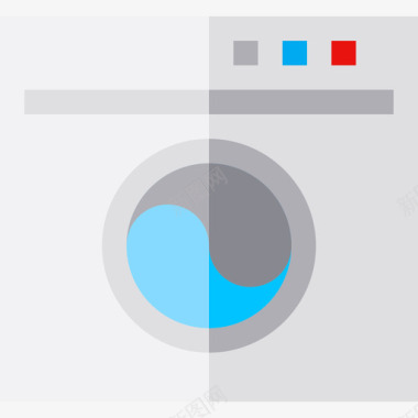 洗衣机清洁8平板图标图标
