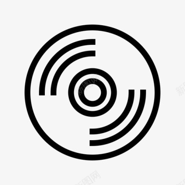 光盘计算机电子图标图标