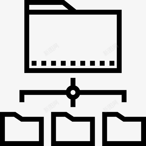文件和文件夹网络和数据库大纲线性图标svg_新图网 https://ixintu.com 文件和文件夹 线性 网络和数据库大纲