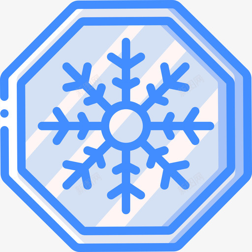 冰健康和安全3蓝色图标svg_新图网 https://ixintu.com 健康和安全3 冰 蓝色