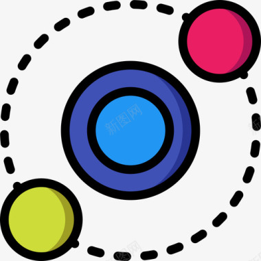 重力游戏开发5线性颜色图标图标