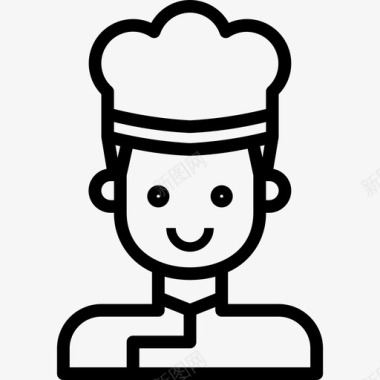 厨师用户化身4直系图标图标