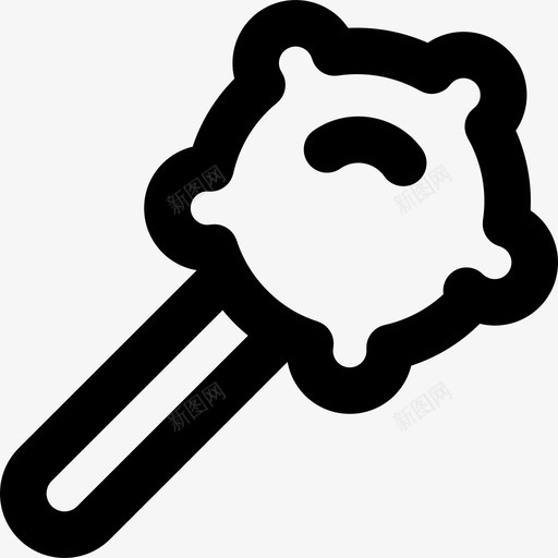 棍棒电脑游戏直线图标svg_新图网 https://ixintu.com 棍棒 电脑游戏 直线
