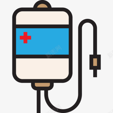 输血保健13线颜色图标图标