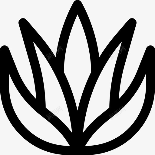 芦荟自然37直系图标svg_新图网 https://ixintu.com 直系 自然37 芦荟