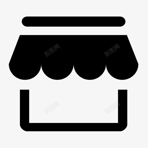 商铺管理iconsvg_新图网 https://ixintu.com 商铺管理icon