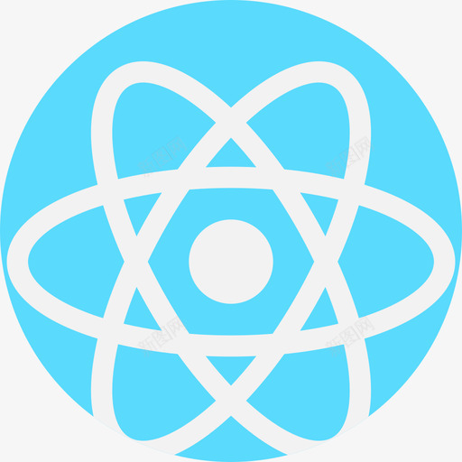 React软件开发徽标平面图标svg_新图网 https://ixintu.com React 平面 软件开发徽标