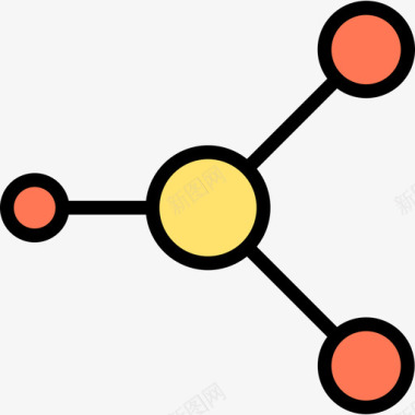 分子保健7线性颜色图标图标