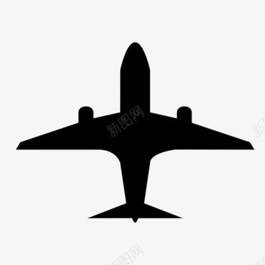 飞机航空公司飞行图标图标