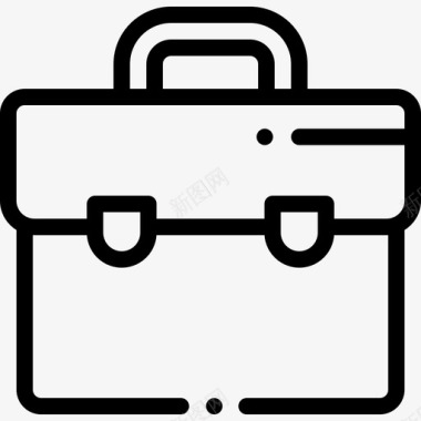 行李箱用户界面31线性图标图标