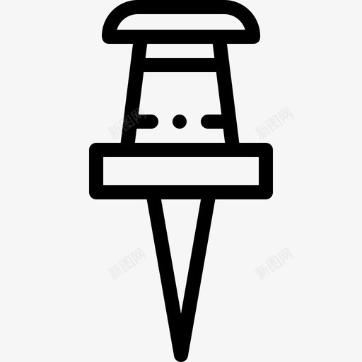 别针学习23线性图标svg_新图网 https://ixintu.com 别针 学习23 线性