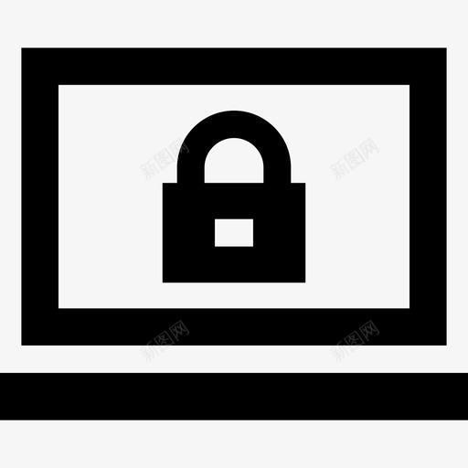 笔记本电脑互联网安全9已填充图标svg_新图网 https://ixintu.com 互联网安全9 已填充 笔记本电脑