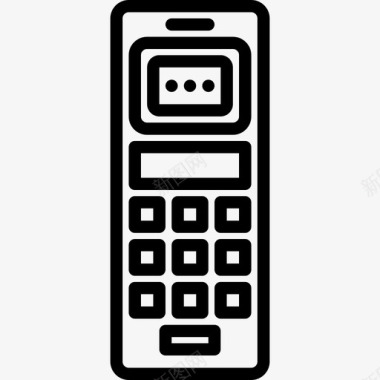 手机复古小工具2线性图标图标