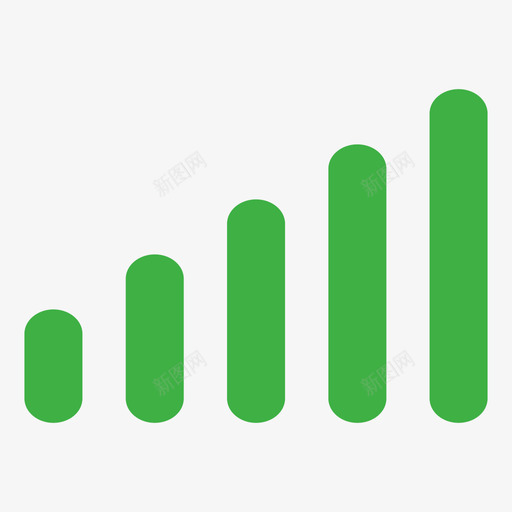 5格信号svg_新图网 https://ixintu.com 5格信号