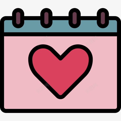 婚礼当天婚礼74线性颜色图标svg_新图网 https://ixintu.com 婚礼74 婚礼当天 线性颜色