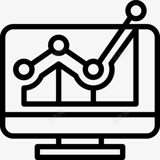 投射营销18线性图标svg_新图网 https://ixintu.com 投射 线性 营销18