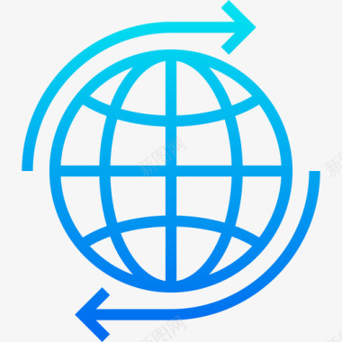 全球商务和办公20梯度图标图标