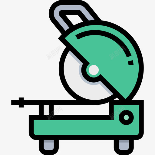 焊工施工工具8线颜色图标svg_新图网 https://ixintu.com 施工工具8 焊工 线颜色