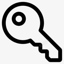私钥钥匙房子钥匙万能钥匙图标高清图片