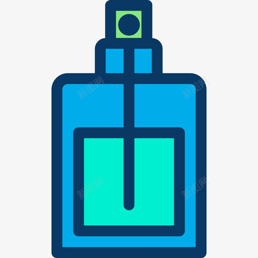 香水美容和spa2线性颜色图标svg_新图网 https://ixintu.com 线性颜色 美容和spa2 香水