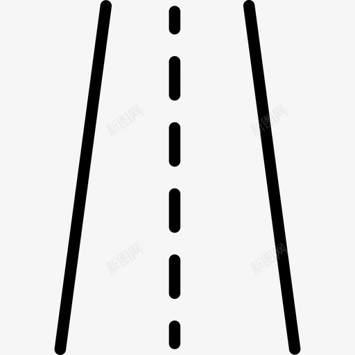 公路运输64直线图标svg_新图网 https://ixintu.com 公路 直线 运输64
