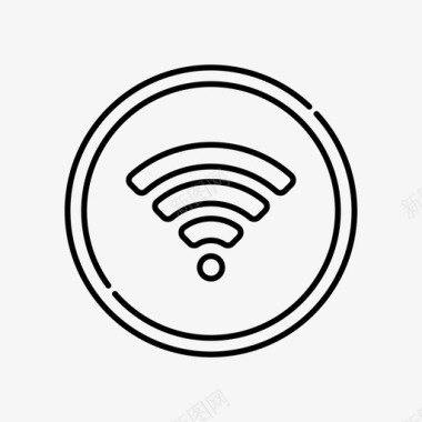 wifi酒店设施互联网图标图标
