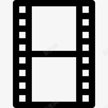 电影媒体技术2线性图标图标