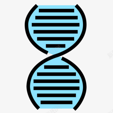 基因治疗2线性颜色图标图标