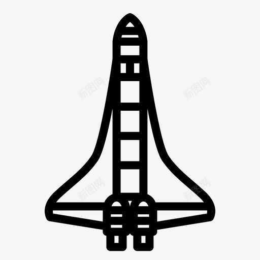 宇宙飞船宇航员探险队图标svg_新图网 https://ixintu.com 太空元素 宇宙飞船 宇航员 探险队 火箭