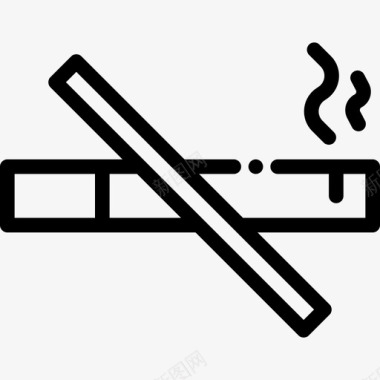 禁止吸烟3号医疗院直系图标图标