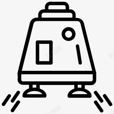 宇宙飞船航天飞机不明飞行物图标图标