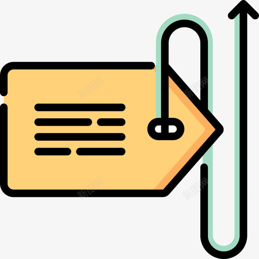 标签信息图形元素2线性颜色图标svg_新图网 https://ixintu.com 信息图形元素2 标签 线性颜色