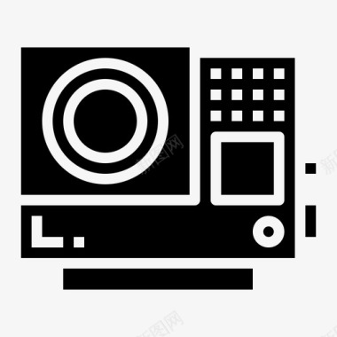 gopro摄像机摄像头图标图标