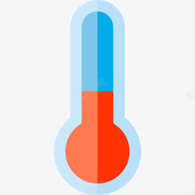 温度计照片编辑工具扁平图标图标