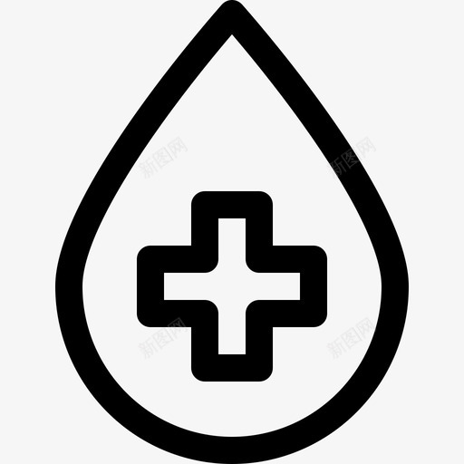 献血健康生活方式13直系图标svg_新图网 https://ixintu.com 健康生活方式13 献血 直系