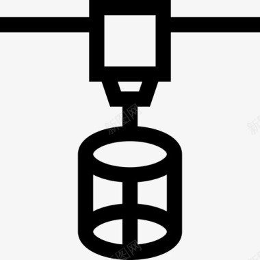 3d打印机打印8线性图标图标