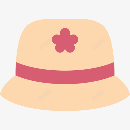 帽子夏装3平装图标svg_新图网 https://ixintu.com 夏装3 帽子 平装