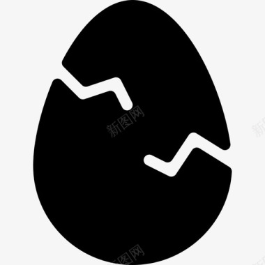 鸡蛋碎3填充图标图标