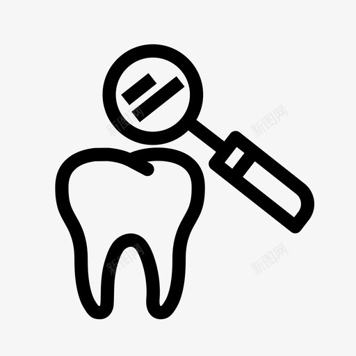 口腔卫生清洁牙齿牙科图标svg_新图网 https://ixintu.com 口腔卫生 清洁牙齿 牙医 牙科 牙齿 迷你图标集牙齿牙医牙科